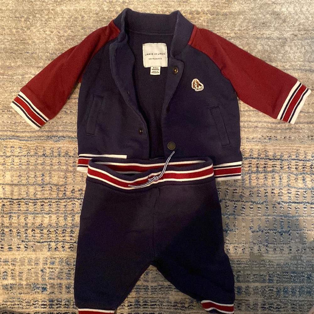 Janie and Jack jogger set